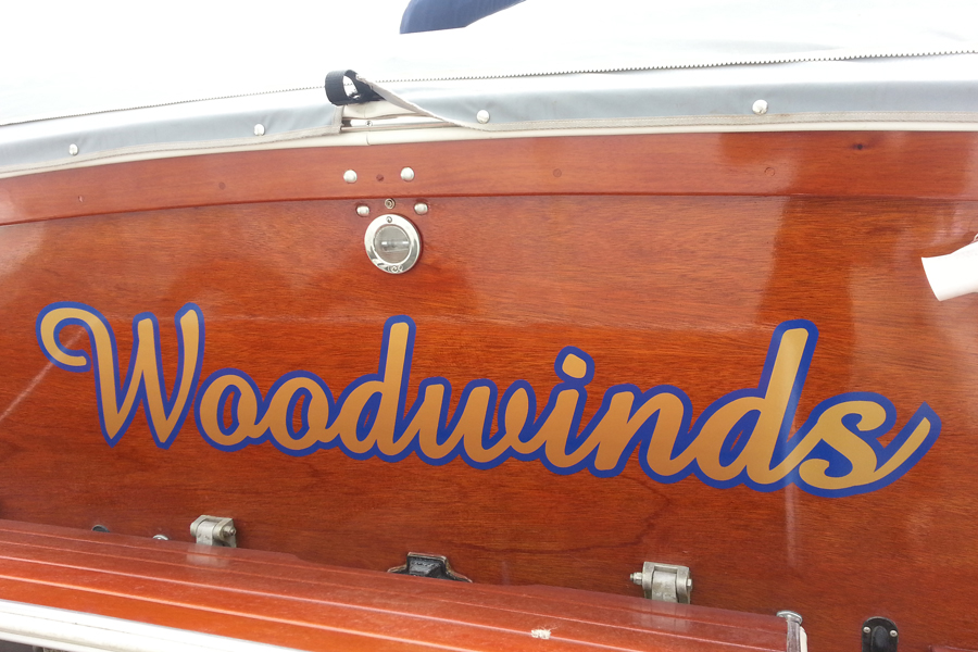 Woodwinds Boat Name