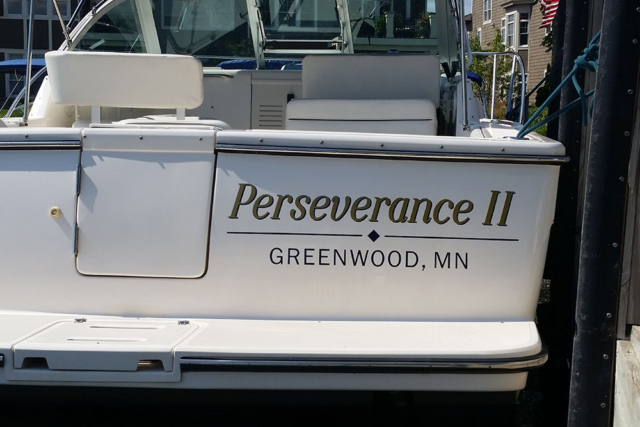 Perseverance II Boat Name